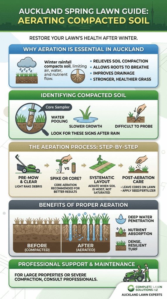 Aerating Compacted Soil