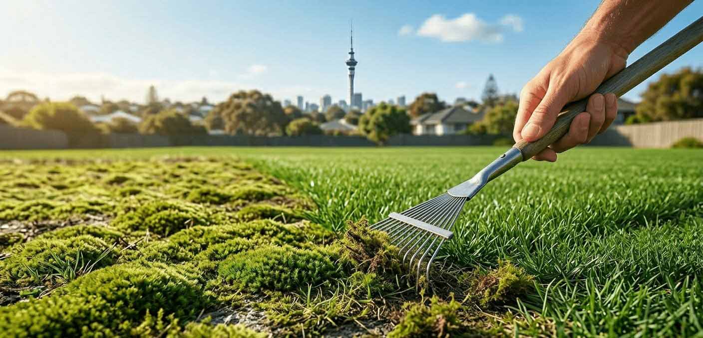 Moss in Lawn