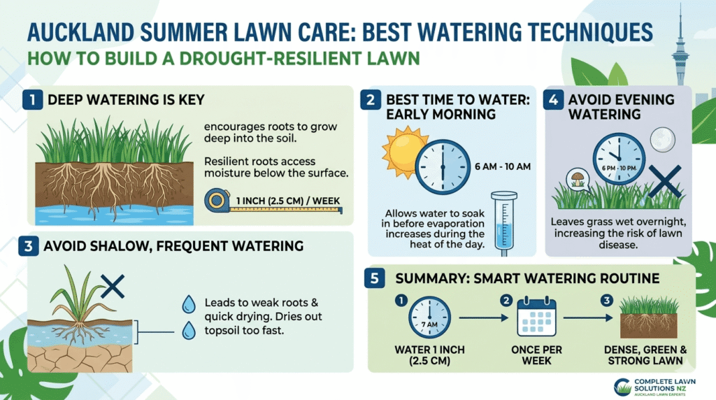 Watering Techniques for Dry Conditions